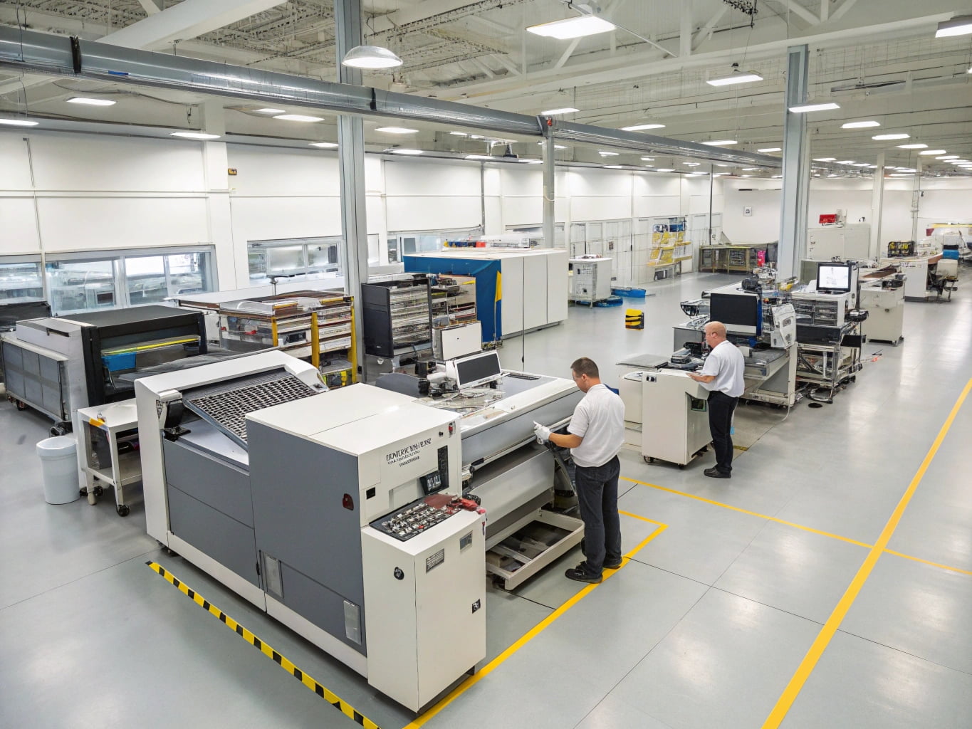 Punotebook modern manufacturing facility