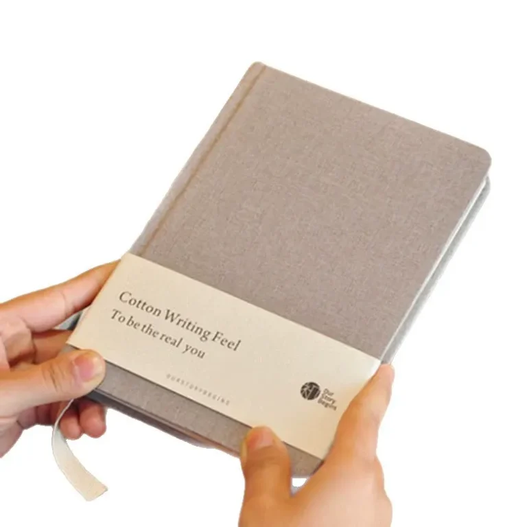 Classic Style Custom Cloth Cover Notebook | Premium Hardcover Linen Journal Wholesale