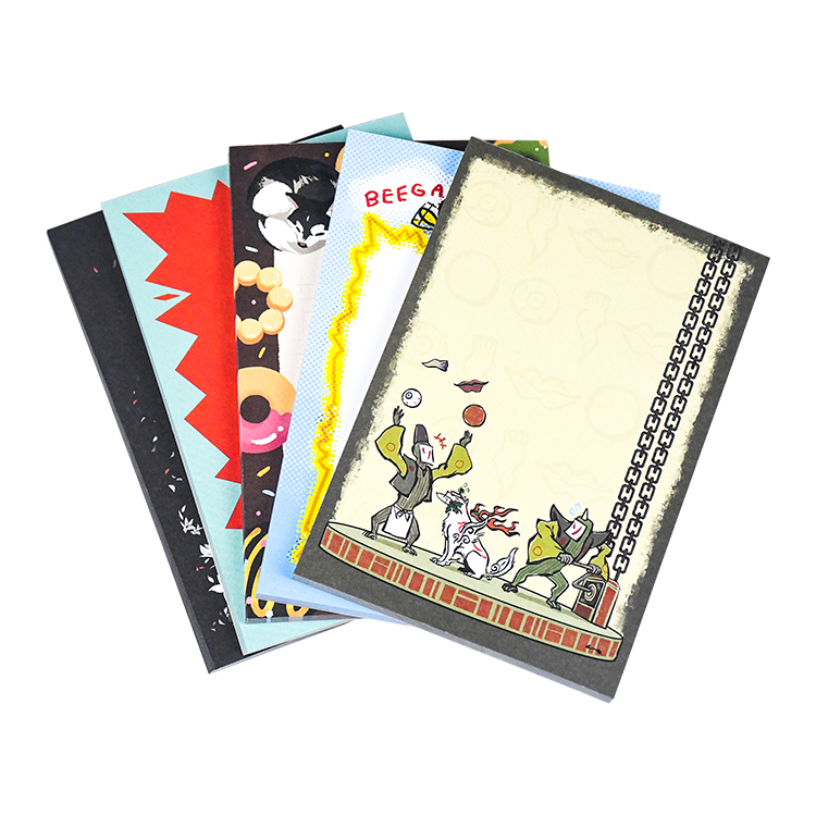 Custom size kawaii design tear off notepad