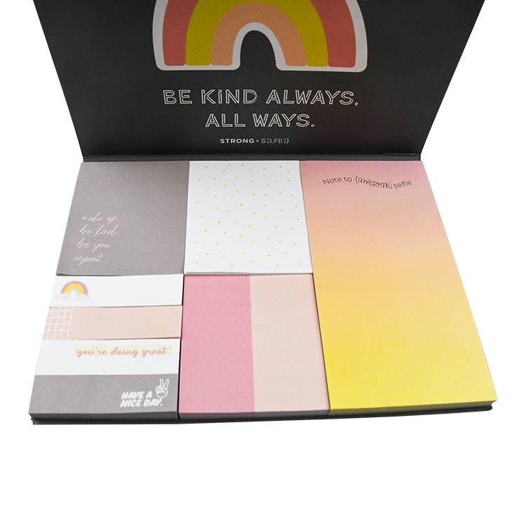 Custom design factory direct sale notepad set with cover