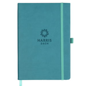 Custom PU leather cover notebook with logo